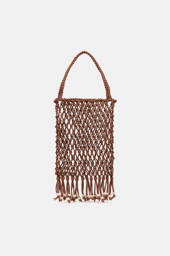 Solace Tote — Handwoven Vegan Leather Tote | O.N.E